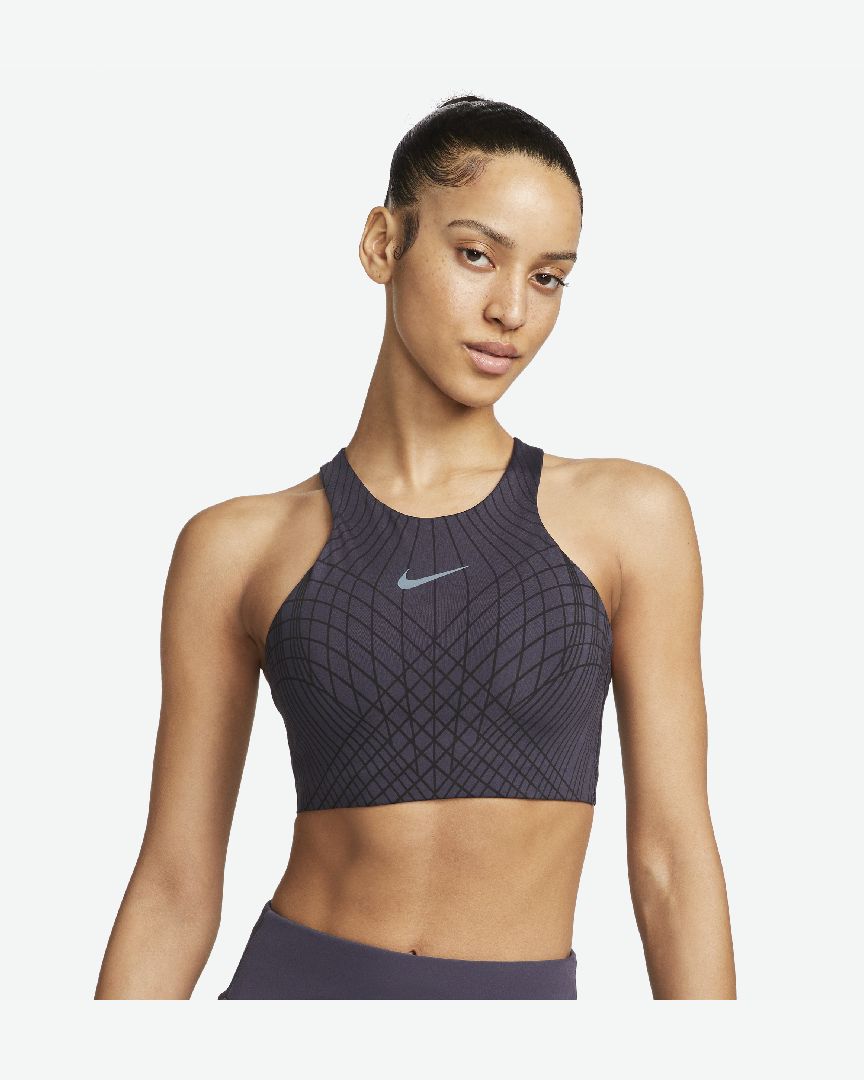 Brassière de sport non rembourrée à maintien supérieur Nike Swoosh Flyknit  pour femme. Nike CA