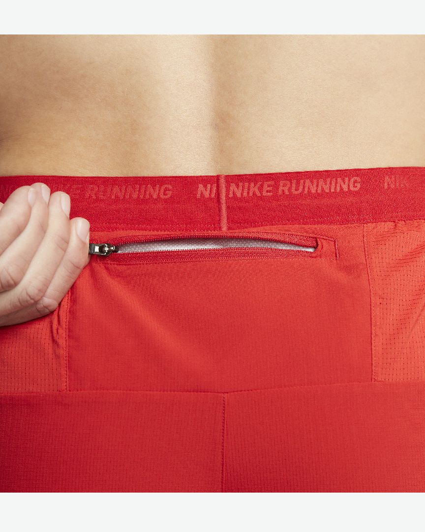 Short de running imprimé avec sous-short intégré Nike Dri-FIT Stride 18 cm  pour homme